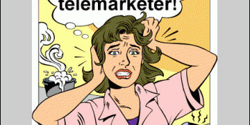 Not another telemarketer! Not another telemarketer!
